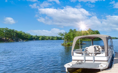 Pontoon boat rentals in Myrtle Beach SC